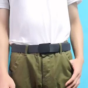 สไตล์มินิมอล ฟชั่นปรับหัวเข็มขัด เข็มขัดผ้าไนล่อน ผ้าแคนวาส นลอนผู้ชายแฟชั่นให