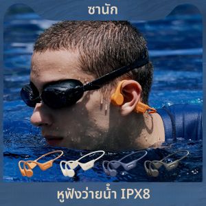 หูฟังแบบส่งเสียงผ่านกระดูก Sanag รุ่น Sports Headphones Collection ความจุ 64GB เชื่อมต่อไร้สายด้วยบลูทูธ 5.4 กันน้ำระดับ IPX8 พร้อมไมโครโฟน