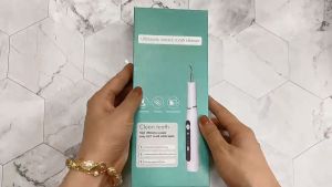 BISA COD Dental Scaling Alat Pembersih Karang Gigi Sonic Elektrik 1 Set 3 Modes Perawatan With Light