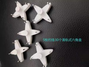 Hexagonal Display Box Diamond Model Doll Transparent Toy Storage Dustproof Honeycomb Style Organizer for Collectible Figures