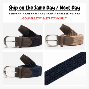 Ines1s Braided Stretchy Golf Belt / Braided Belt