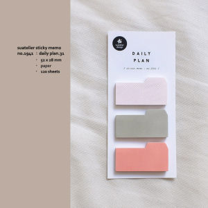 Simple Colorful Sticky Memo Notes for Daily Use and Scrapbooking