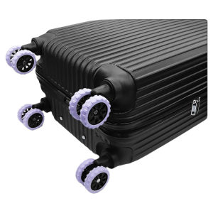 New 2024 Silent Shock Absorption Noise Reduction Luggage Wheel Protective Cover Silicone Wear Resistant Password Box Case