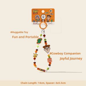 LONGKUI | Toy Story Woody Phone Charm Anti-Loss Keychain Pendant