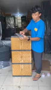 Lemari Plastik Besar / Lemari Pakaian Baju Murah Tabitha berkualitas Jumbo Besar Termurah Kuat dan Awet New Diamond lemari susun 3