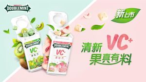 绿箭-果粒方维生素C口香糖/5弹立方无糖口香糖/茶香弹立方口香糖 清新口气 咀嚼糖 WRIGLEYS-Doublemint Vitamin C+ Gum/5 Gum Sugarfree/Doublemint Tea Gum