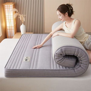 AIBE ที่นอนยางพารา Memory Foam Mattress ที่นอนเมมโมรีโฟม 3/3.5/5/6 ฟุต ม้วนพับเก็บได้ รองรับสรีระ แก้ปวดหลัง เป็นที่นอนหลักได้ วางพื้นได้