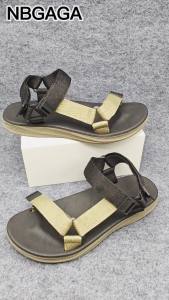 NBGAGA | Dép Nam Đen Cổ Điển Thoáng Khí Chống Trơn Trượt Đi Biển Đi Chơi Thể Thao Mùa Hè Size 40-45