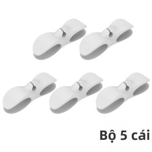 Dây Gắn Tường Không Cần Khoan Sắp Xếp Cáp Silicone Nhà Bếp