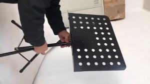 【FAST Delivery】Music Stand Heavy Duty Music Stand Foldable Conductor For shop menu stand Book Stand /Orchestra Stand For Piano Guitar Violin Cello Bass Saxophone Organ Flute Electronic Organ For the Holy Bible Summa Theology Bookshelf