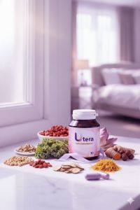 ยูเทอร่า(Utera) ผลิตภัณฑ์เสริมอาหารสำหรับวัยทอง นอนไม่หลับ ร้อนวูบวาบ