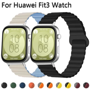 MAFAM【🔥พร้อมส่ง🔥】สายลูปแม่เหล็ก Huawei Watch Fit 4 3 สาย  สายรัดข้อมือแฟชั่นสีสันสดใส สาย Huawei Watch Fit 3 4 PRO Strap อุปกรณ์เสริม