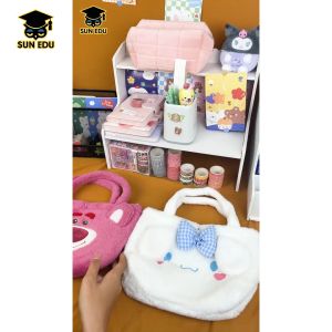 Tas Bulu Lucu Karakter Sanrio & Shoulder Tote Bag Cute Fluffy Untuk Anak