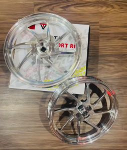 Mâm Vario VTR 8 cây CNC mẫu BST Crom