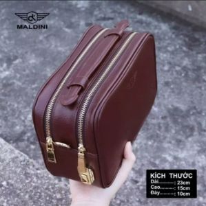 Túi golf cầm tay Maldini da bò thủ công xuất khẩu EU