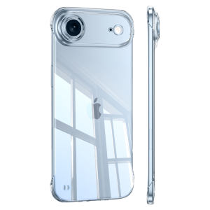 HANNUO | Ultra Thin Transparent iPhone 17 Air Case with Full Lens Protection