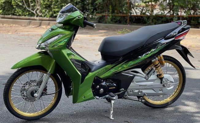 Tem Rời Dán Xe Future 125 - Wave 125i Mẫu Hoa Văn Xanh Đen Bắt Mắt Cực Đẹp, Tem Cao Cấp 3 Lớp Không Bay Màu