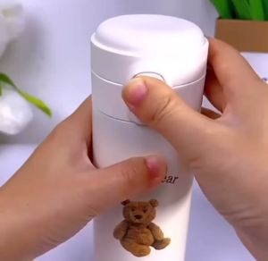 Jennie Bear Termos Tahan Panas Dingin & Botol Air Panas Stainless Steel