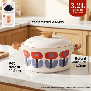 TEL | Heat-Resistant Ceramic Pot