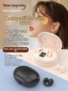 Jieyang | Bluetooth Ear Clip Noise Canceling New Fashion Womens Headset