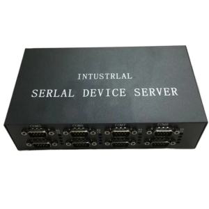 8 Ports RS232 or RS485 to Ethernet Serial Device Server TCP/IP Modbus Converter Server / Client UDP VCOM