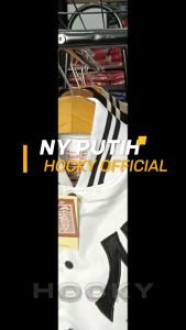 HOCKY Jaket Baseball Varsity Pria Wanita Vintage Putih Full Bordir Premium Kece Keren Kekinian Terbaru