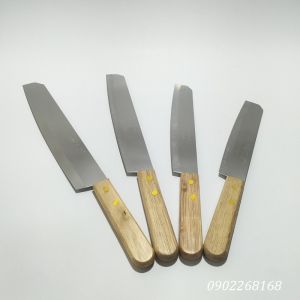 Dao thái thịt JIN LI thép không gỉ cán gỗ sắc bén