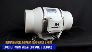 MATSUNAGA 10 INCH INLINE DUCT BOOSTER FAN (MBF 250-10)