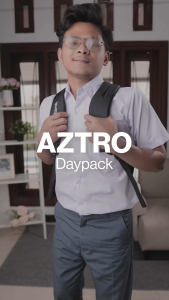 TORCH Aztro Tas Backpack Beg Sandang Sekolah Kuliah Kerja Laptop 15 Inci - Men Women Bag