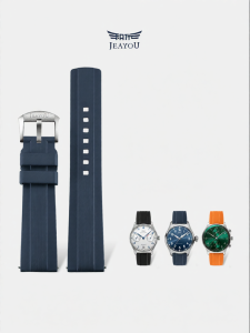 JEAYOU | Fluororubber Watch Band for IWC Pilot Portugieser Portofino Series