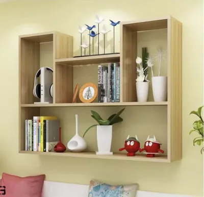 Kệ sách chữ u decor treo tườnggiá sách trang trí phòng ngủquán ăn