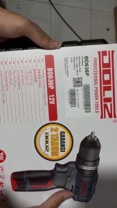 DOLIZ Mesin Bor CORDLESS 10mm BD636 BD636P Brushless / Mesin Bor BATERAI BATTERY Kayu Besi power Drill Cordless 12V tanpa kabel