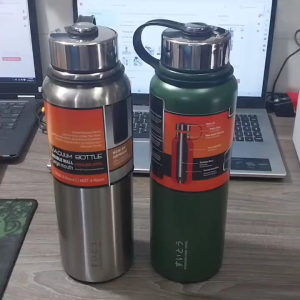 Bình siêu giữ nhiêt VACCUM BOTTLE inox 304 dung tích 1000ml có lọc trà -Hàng nội địa trung cao cấp