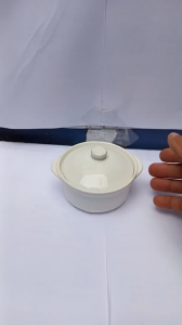 thố chưng yến 10cm combo 3 cái 2 cái 1 cái sản phẩm gồm 1 thố 1 nắp bóng đẹp dùng cho chưng hấp các món ăn có nước