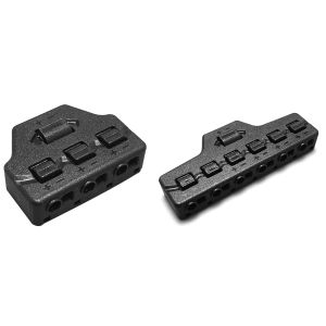 LED Light Wire Connector 3/6 Ports Distribution Block for Easy Cable Management
