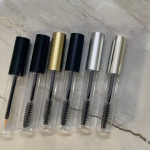 ขวดใส่ของรีฟิลขวดน้ำสำหรับมาสคาร่าหลอดเปล่าขนาด10มล. ขวดรีฟิลได้สำหรับอุปกรณ์แต่งหน้าขวดมาสคาร่าแบบทำมือ