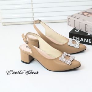 ONESTA SP:02 SEPATU MULLES HEELS 5CM