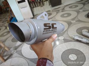 Knalpot racing SC project Sanblast