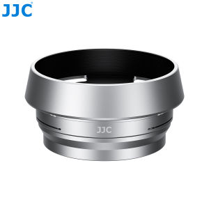 JJC Metal Lens Hood Sun Shade with 37mm Filter Adapter For Fuji Fujifilm X Half X Half Camera Lens Protector Filter Converter