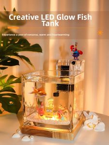 CHONGXIAOSHUAI | Glowing Small Desktop Aquarium