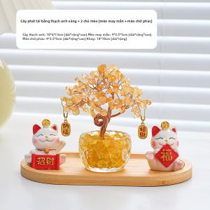 MEIWEISI | Trang Trí Bày Cây Tiền May Mắn Phong Thủy