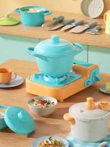 HONGYUANSHENG | Pretend Play Kitchen Toys Mini Cookware
