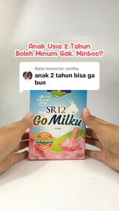 Susu Bubuk Etawa GoMilku SR12 - Go Milku Sr12 Membantu Menambah Berat Badan Dan Kecerdasan Otak Anak