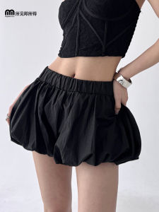 Quần Short Đèn Lồng Mùa Hè 2025 Cho Nữ Quần Short Hoa Phong Cách Pháp Cao Cấp Chống Ánh Nắng Quần Short Cạp Cao Mùa Hè