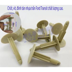 Chốt vít đinh tán nhựa trần Ford Transit dài 5cm chất lượng cao