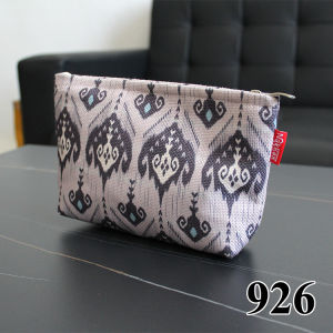 Túi Đựng Mỹ Phẩm Vải Lanh Cotton Aitras Lớn Chống Thấm Nước in 3D Du Lịch Túi Đựng Mỹ Phẩm Sang Trọng