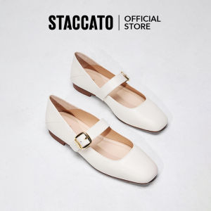 <Vive>Staccato Mary Jane Ballet Flats รองเท้าแมรี่เจน ส้นแบน นิ้วเท้าเหลี่ยม EPQ21