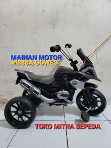 Mainan Anak Motor Gowes PMB M-888A Lampu+Musik