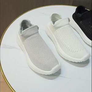 BR006 New 2024 Spring Summer Shoes Flying Woven Casual Womens Sports Shoes Height Increasing Breathable Sneaker Running Shoes Tide