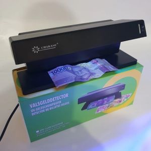 Money Detector Alat Deteksi Uang Palsu Sinar UV /Money Detector Besar / Counterfeit Detector